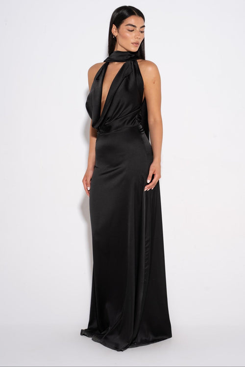 Elegant Black Evening Dress